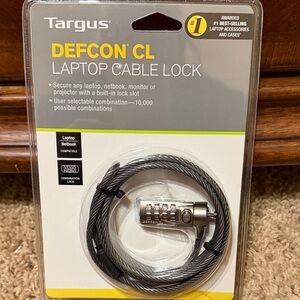 Targus DEFCON CL Laptop Cable Lock - Gray